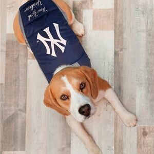 MLB NEW YORK YANKEES 12” PET PUFFER VEST